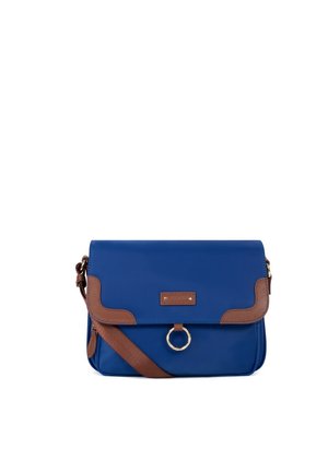 Fagola, SAC PORTÉ TRAVERS - Sac bandoulière - azur marron