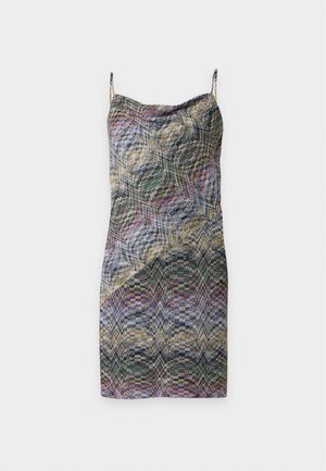 Missoni, SHORT DRESS - Kokteilikleit/peokleit - multi-coloured/green/blue space