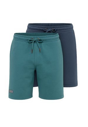 SET OF 2  - Shorts - navy turquoise