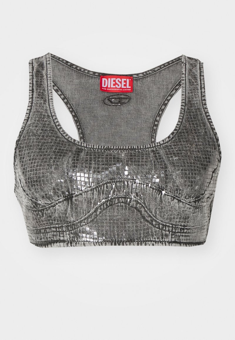 Diesel Top zwart denim/blackdenim