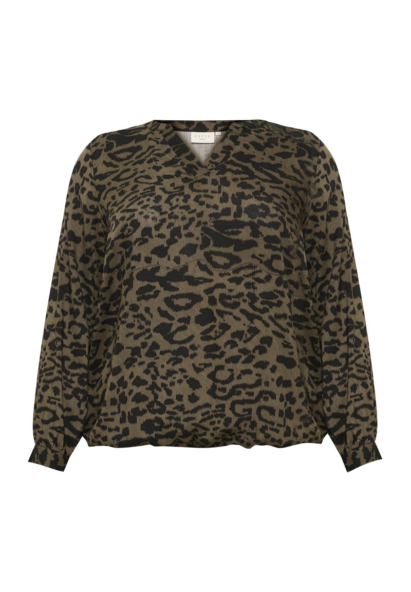 Kaffe Curve Blouse donkerbruin