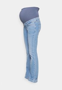 Esprit Maternity PANTS OVER THE BELLY  - Calças de ganga à boca de sino - medium wash