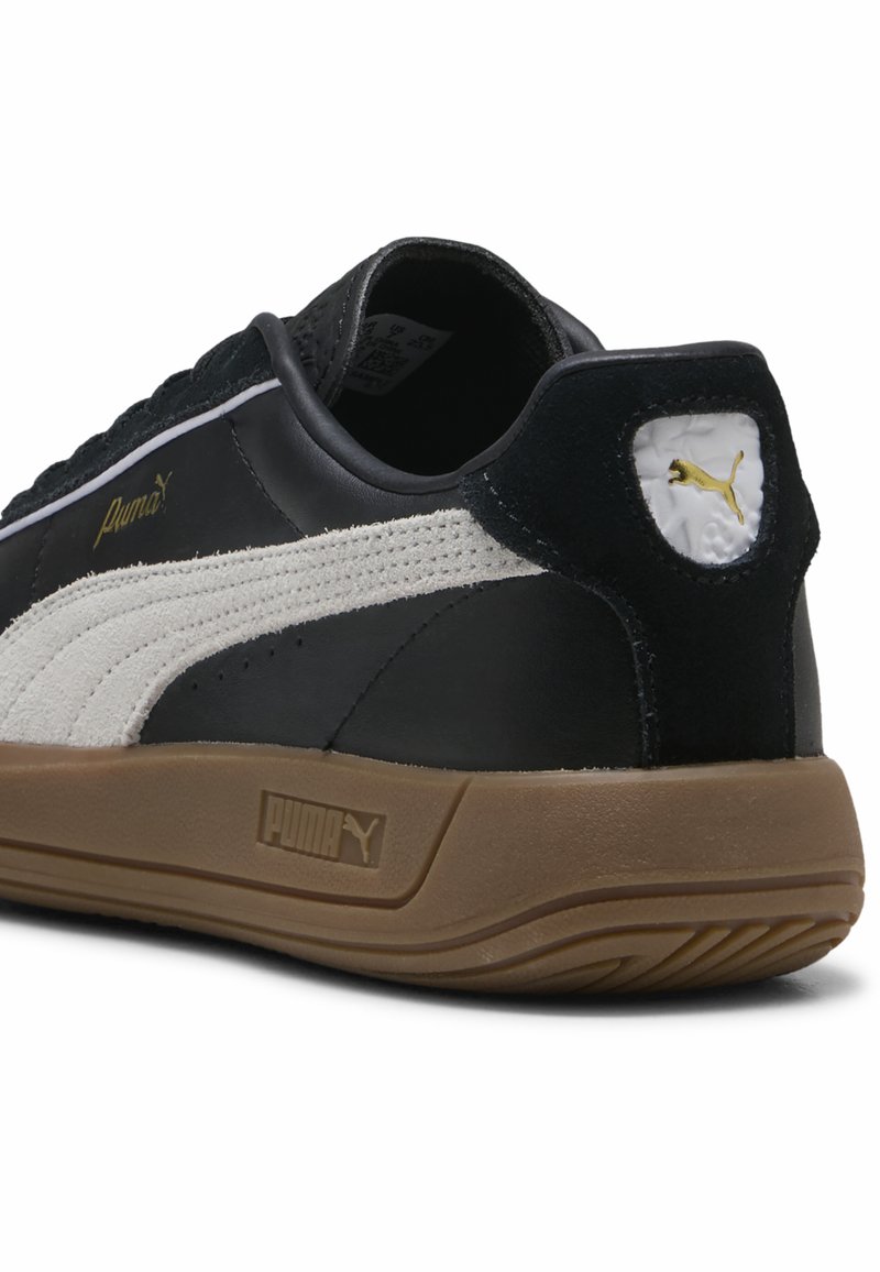 Puma KLASSIKA - Tenisky - black- white- gold