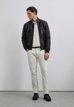 Scalpers SELVEDGE - Straight leg jeans - ecru