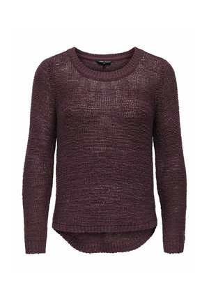 ONLY, ONLGEENA XO L/S PULLOVER KNT NOOS - Trui - fudge