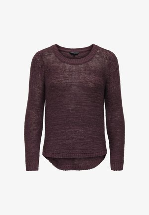 ONLY, ONLGEENA XO L/S PULLOVER KNT NOOS - Trui - fudge