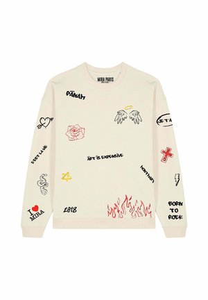 GRAFFITI UNISEX  - Sweater - off-white
