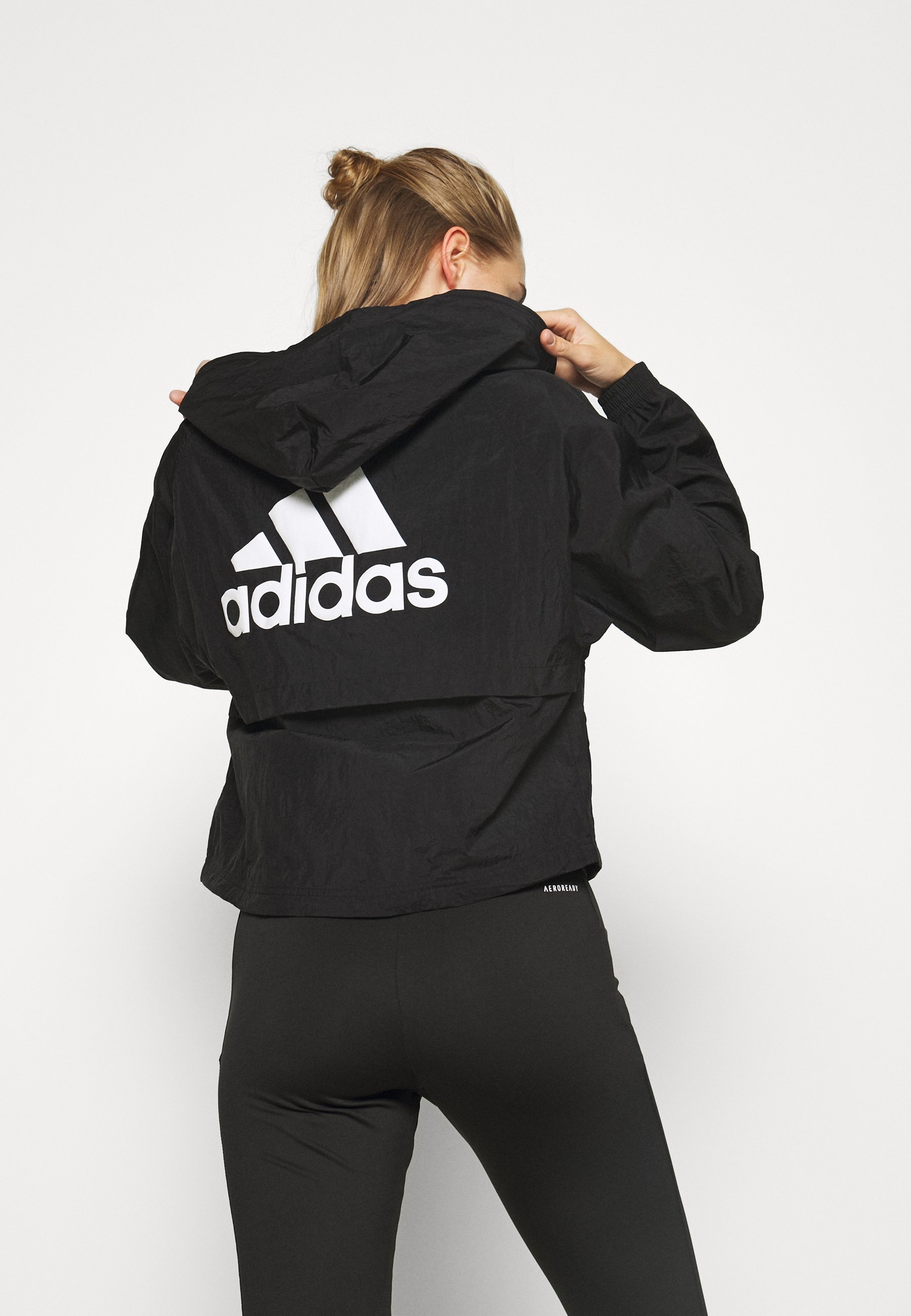 adidas Performance JACKET Trainingsjacke black adidas Performance JACKET Trainingsjacke black