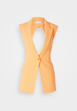 Patrizia Pepe GILET - Weste - orange sorbet