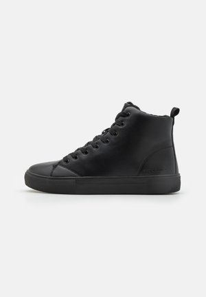 High-top trainers - black