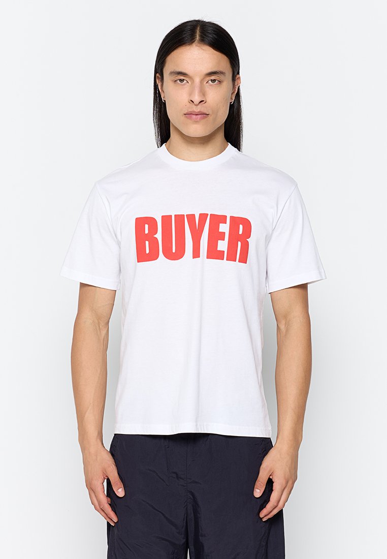 Sunnei T-shirt print wit Sunnei T-shirt print wit