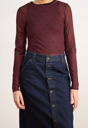 Pitkähihainen paita - bordeaux