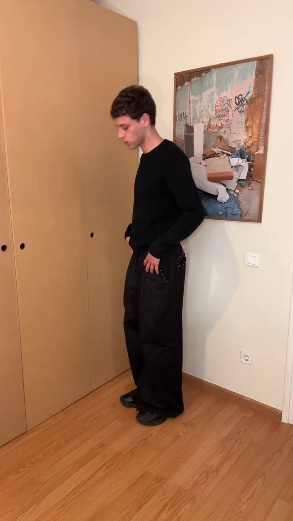 STUDDED GOLIATH UNISEX - Trousers2