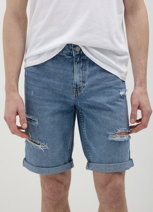 Calliope BERMUDA - Short en jean - blu