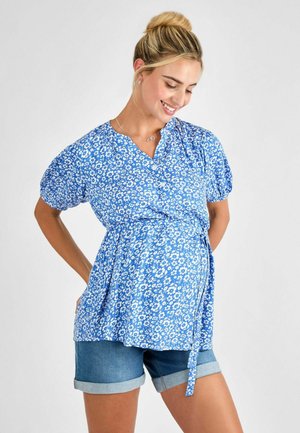 FLORAL - Pusero - blue