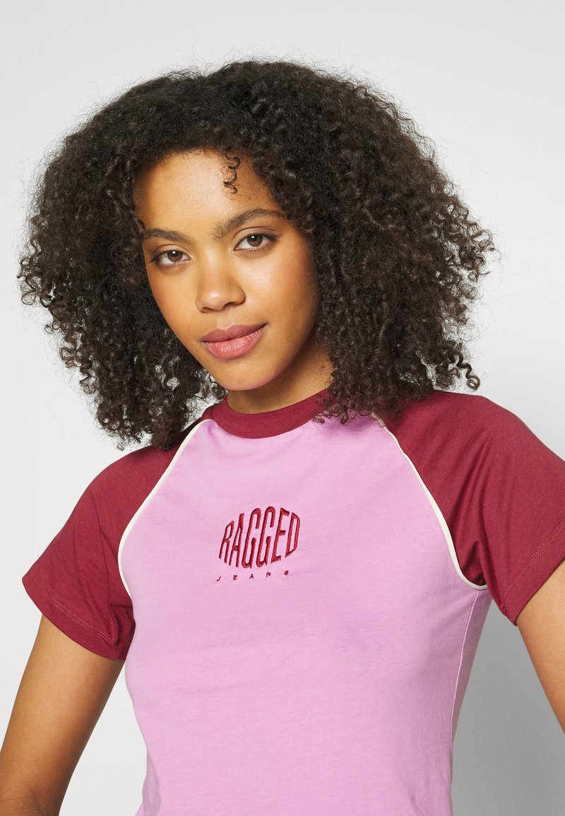 Damen T-Shirts | The Ragged Priest DELUSION TEE T-Shirt print pink - OH22335 Damen T-Shirts | The Ragged Priest DELUSION TEE T-Shirt print pink - OH22335