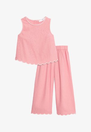 Marks & Spencer, 2PC CRINKLE SET - Pantalon classique - multi