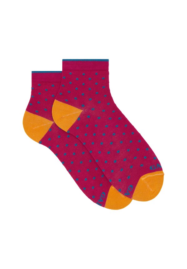 SUPER WITH POLKA DOT PATTERN - Socken - fucsia