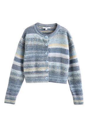 Next, SPACEDYE CREW NECK - Kardigan - blue multi