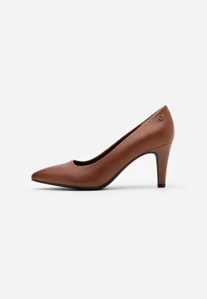 Classic heels - cognac