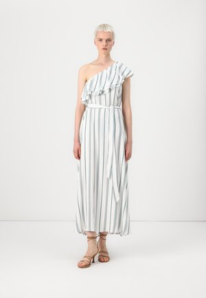 VMKIMMI ONE SHOULDER MAXI DRESS - Maxikjoler - bright white/green