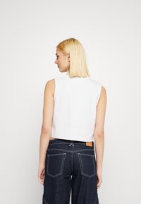 Calvin Klein Jeans LOGO TAPE MILANO LOOSE  - Top - bright white