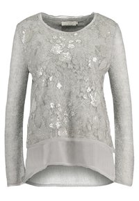 Cream Strickpullover - silver-coloured