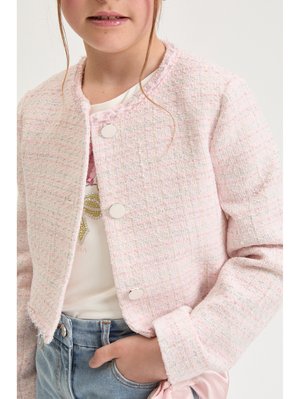 BON TON MELANGE CHIC  - Blejzer - rosa antico/silver-coloured