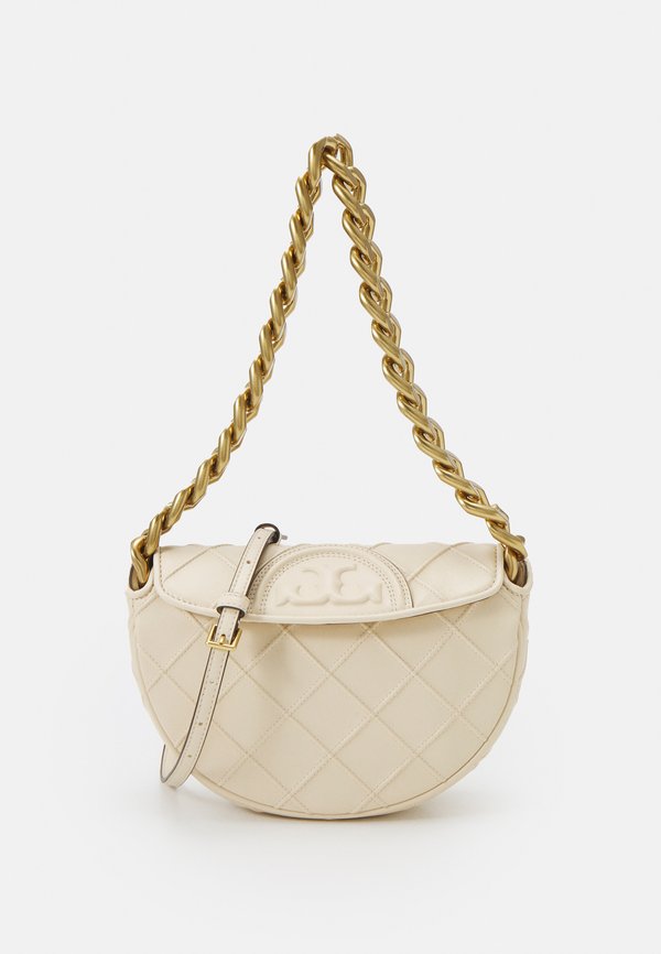 MINI FLEMING SOFT CRESCENT - Handbag - new cream