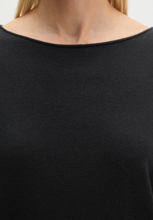 Marc O'Polo, PULLOVER, LONGSLEEVE, BOAT NECK - Trui - black