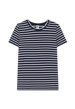 DROIT - T-shirt imprimé - navy