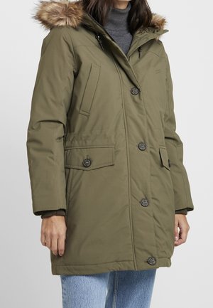 GANT Kabát z prachového peří - olive