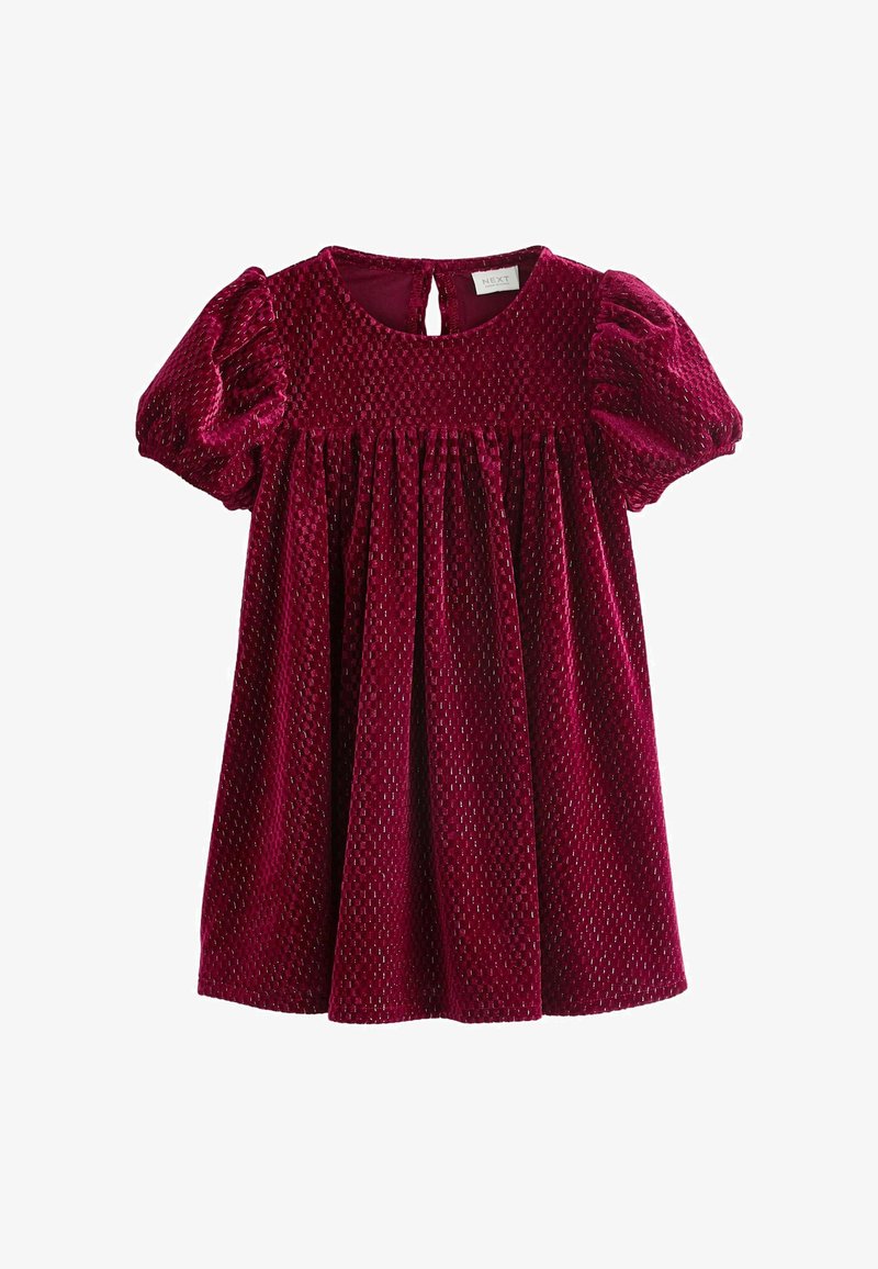 Next REGULAR FIT - Cocktailkleid/festliches Kleid - red textured
