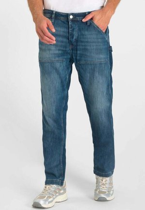 Straight leg jeans - bleu
