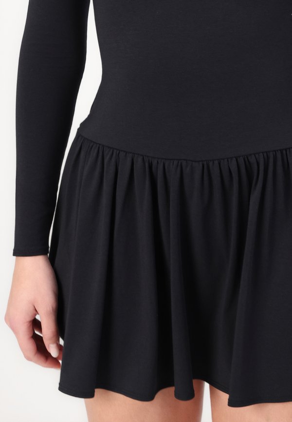 Drop-Waist Knit Skort - Jersey dress2