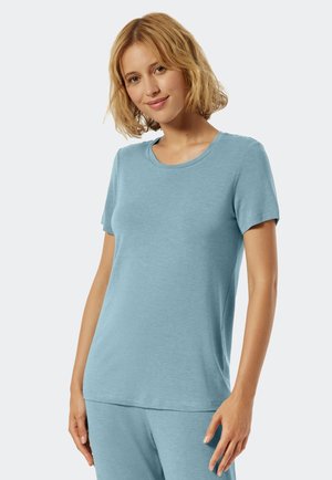 Basic T-shirt - blaugrau