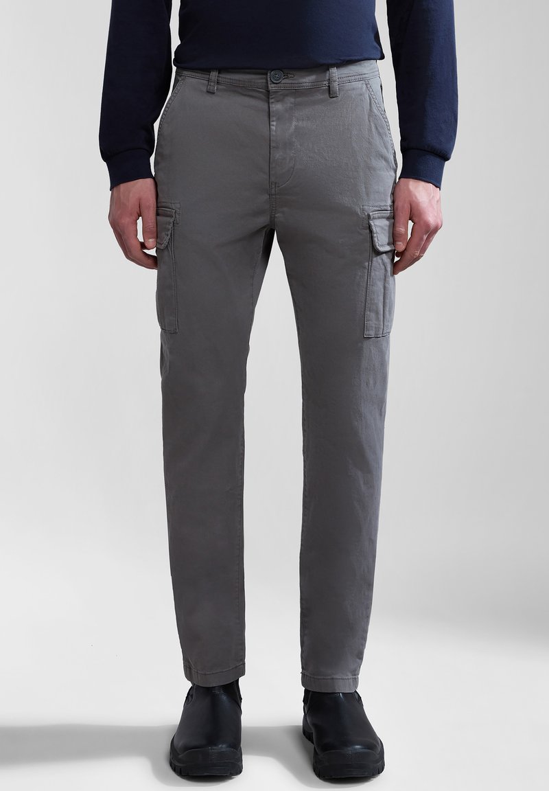 Napapijri - M YASUNI  - Pantalon cargo - grey, Agrandir