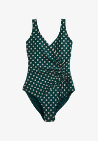 Non sélectionné, teal tan spot