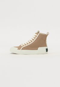 Coccinelle BOUNCE - Høye joggesko - natur/sand/ecru