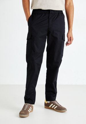 PANTS - Cargo trousers - black