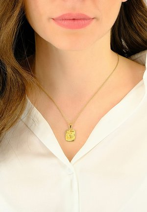 MUAU Schmuck STERNZEICHEN KREBS - Pendentif - gelbgold-coloured