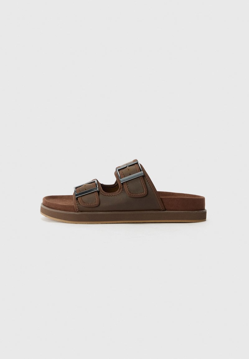 ALDO - SUNNYSIDE - Mules - dark brown, Enlarge