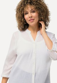 Ulla Popken LONG MONTANT COL EN V - Overhemdblouse