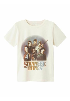 NKMFRITZ STRANGERTHINGS UNISEX - T-shirt z nadrukiem