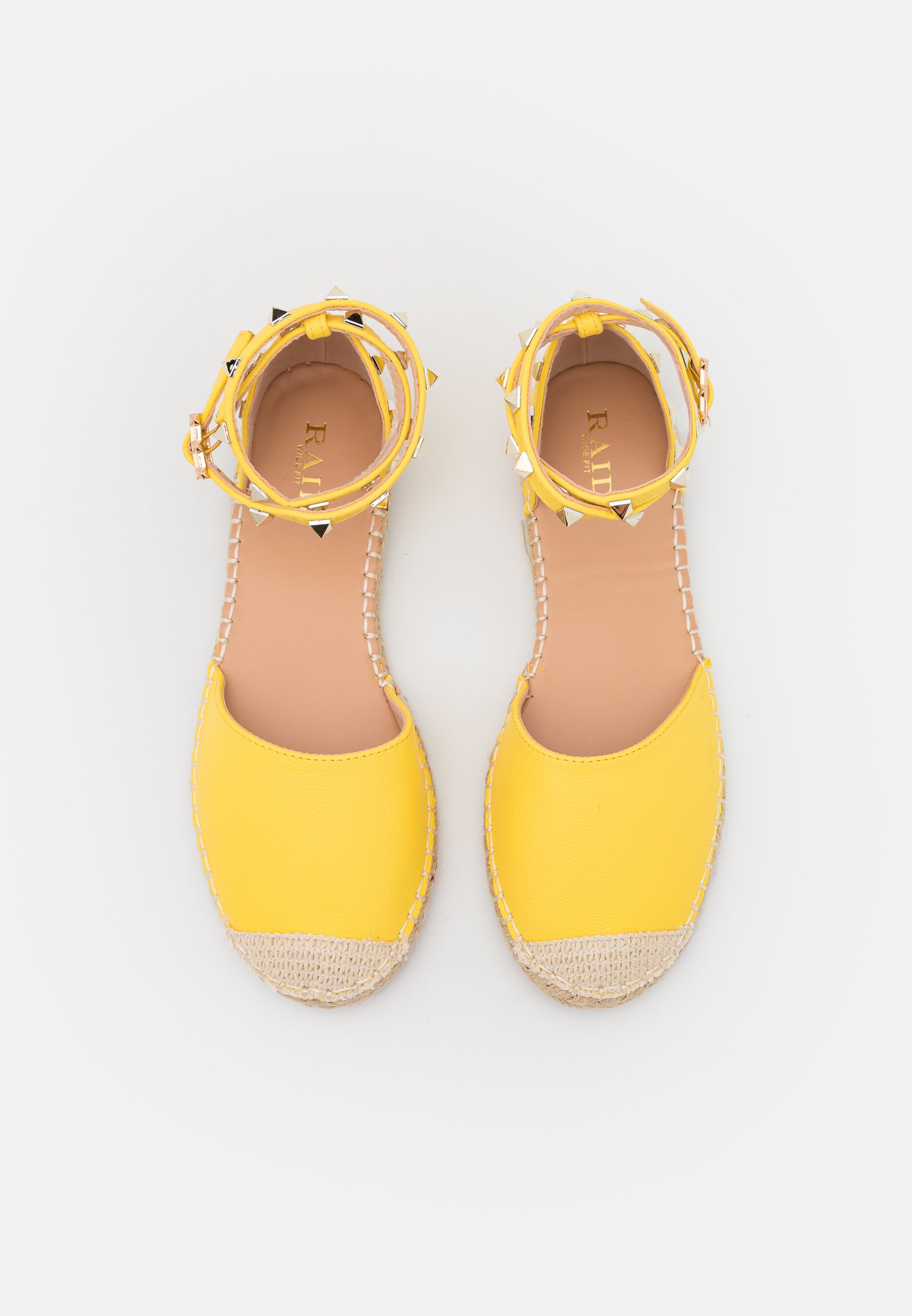 wide yellow shoes