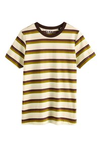 Nevybrané, ecru chocolate stripe