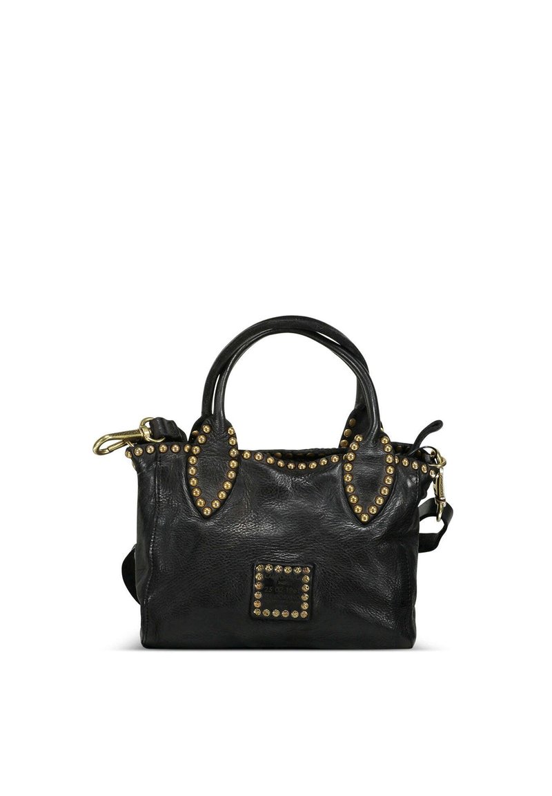 Campomaggi SHOPPING MALACHITE - Borsa a mano - nero