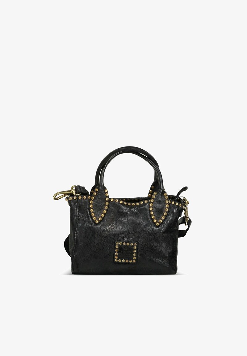 Campomaggi SHOPPING MALACHITE - Borsa a mano - nero