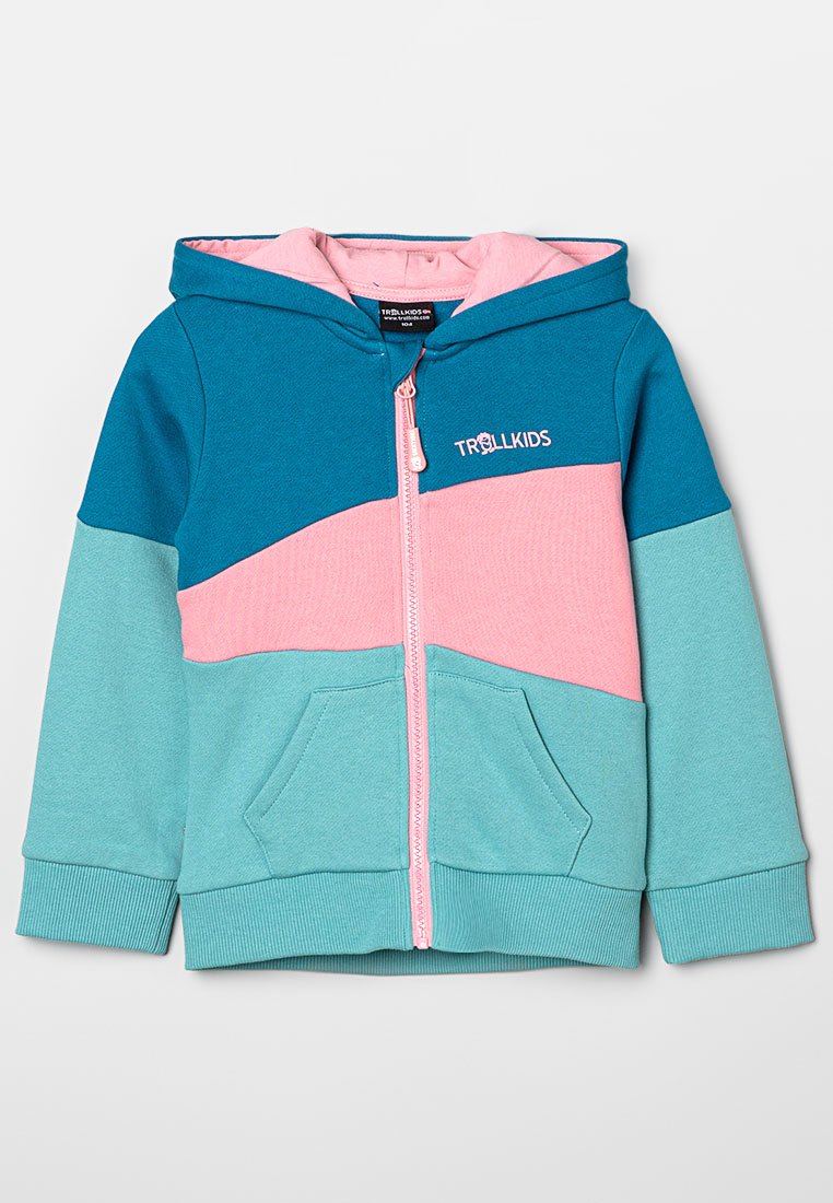 Trollkids Sweater met rits meerkleurig