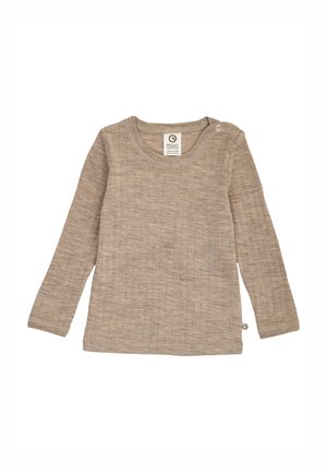 Langarmshirt - balsam melange